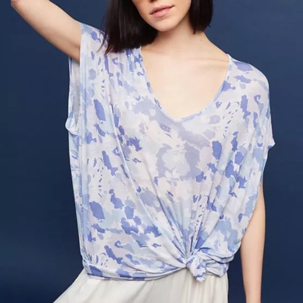 Anthro Akemi + Kin tie side top